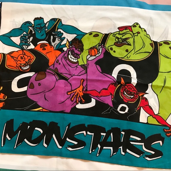 1996 Warner Bros Tune Squad Pillowcase - Picture 2 of 5